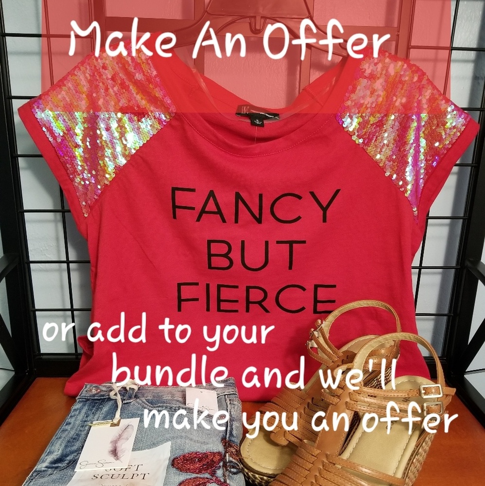 Lets Make a Deal! Like an item, make an offer.